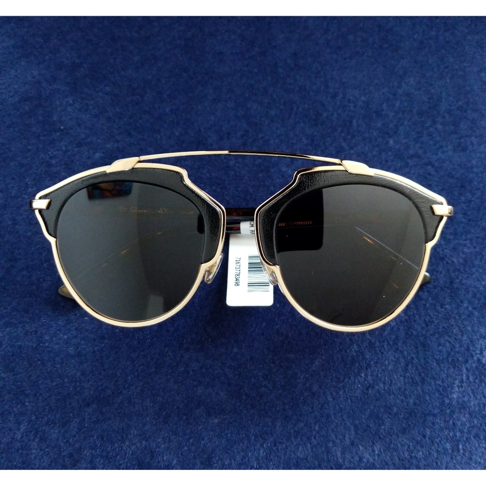 christian dior so real 48mm aviator sunglasses - Picture 3 of 7